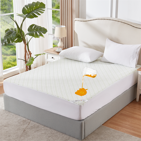 Buy One Get One Free⚡Bedlore® Waterproof Eco-fabric Honeycomb Print Breathable Mattress Protector